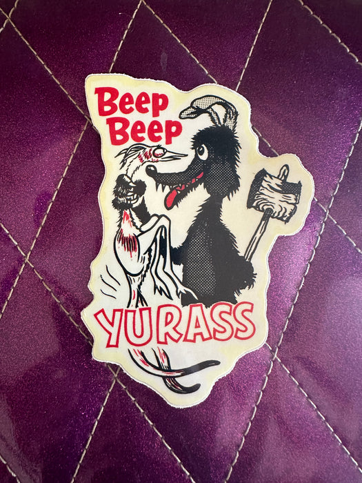 Beep Beep Yurass Sticker