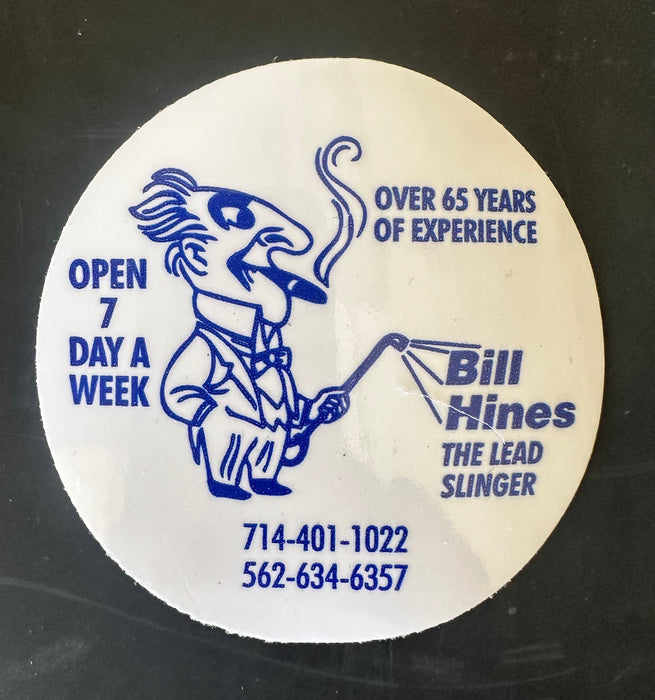 Bill Hines Sticker