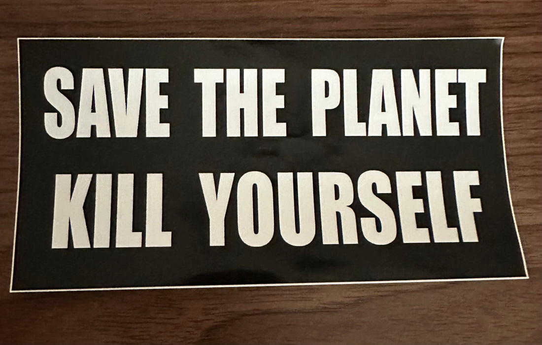 Save the Planet Sticker