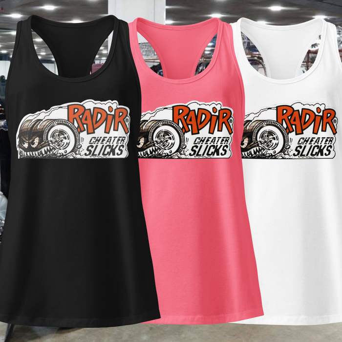 Women’s Radir Cheater Slicks Fitted Racerback Tank Top