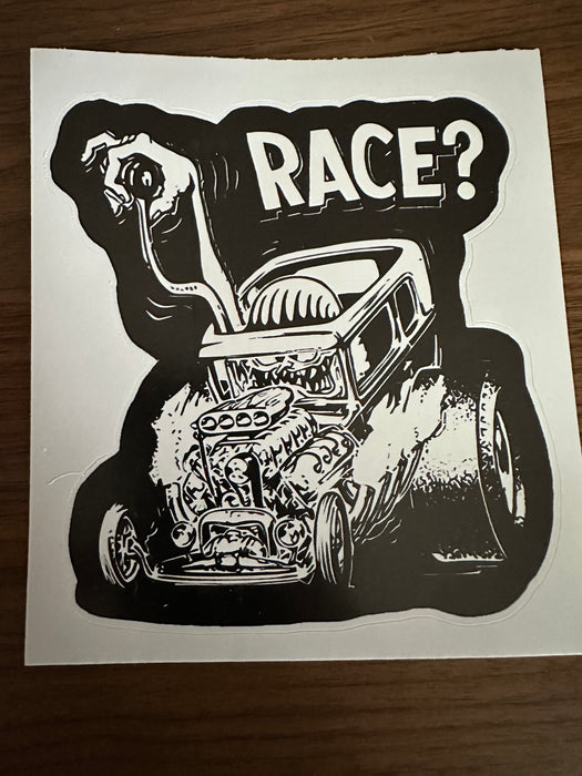 Race? Sticker