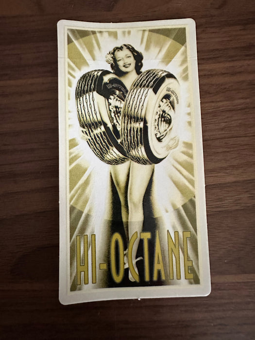 Tire Pinup Sticker