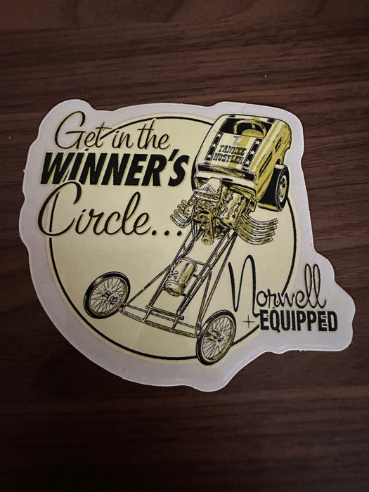 Winner’s Circle Sticker