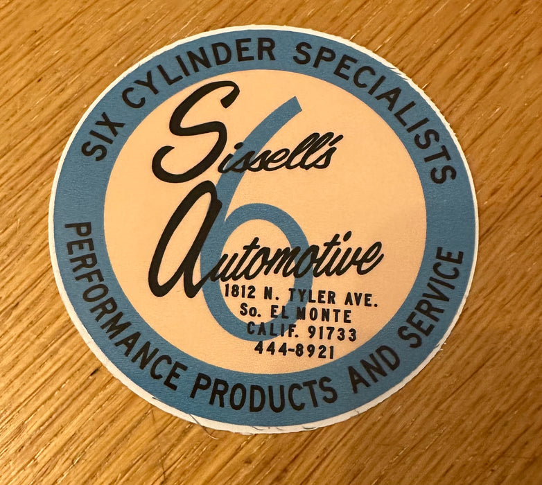 Sissell’s Automotive Sticker