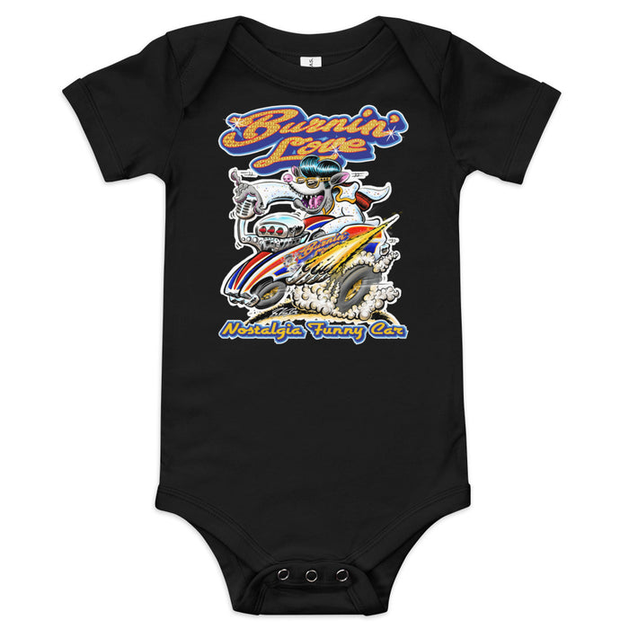 Burnin' Love Onesie - Black
