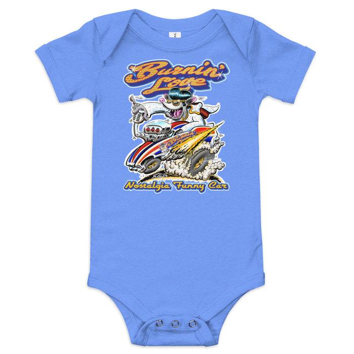 Burnin' Love Onesie - Blue