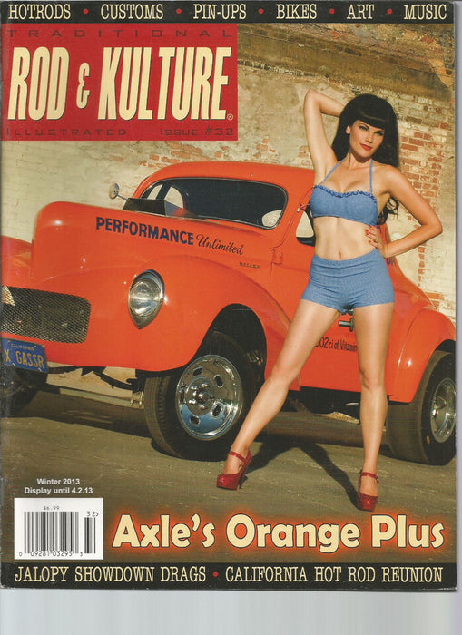 Traditional Rod & Kulture Mag # 32 - Brand new direct from the Publisher!