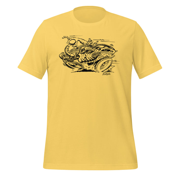 Asphalt Cowboy Tee (Gold)