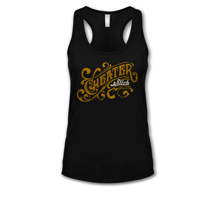 Women’s Tank Top Script Logo
