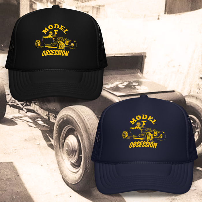 Model T Obsession Trucker Hat (Yellow Logo)