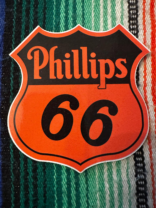 Phillips 66 Sticker (Orange)