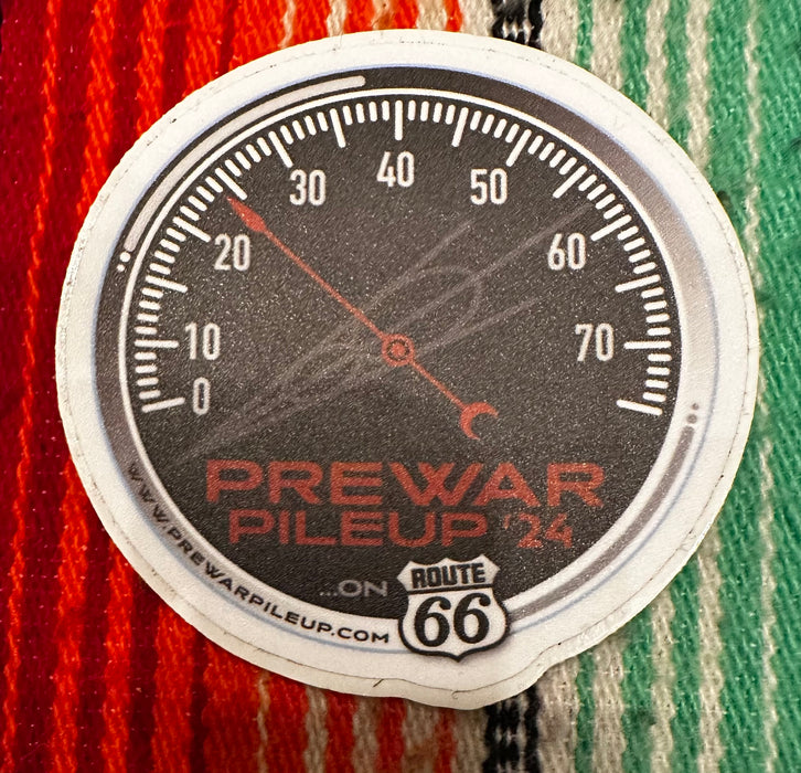 Prewar Pileup Speedo 2024 Sticker