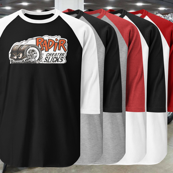 Radir Cheater Slicks 3/4 sleeve raglan shirt