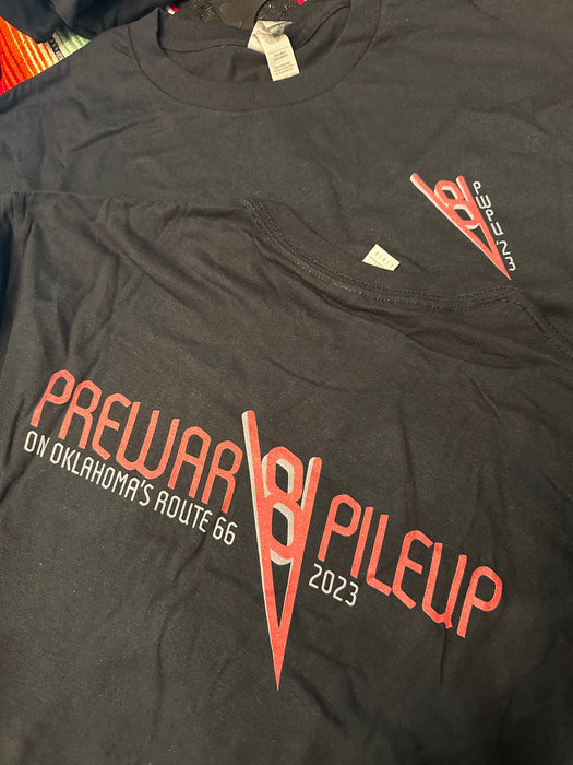 Prewar Pileup 2022 V8 Logo Tee