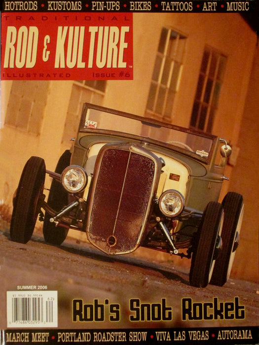 Traditional Rod & Kulture Mag  # 6 - Brand new direct from the Publisher!