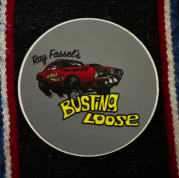 Busting Loose Sticker