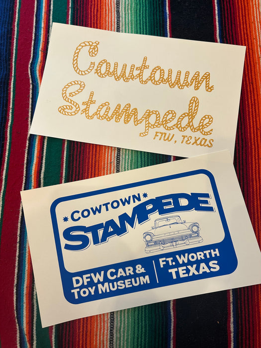 Cowtown Stampede Posters