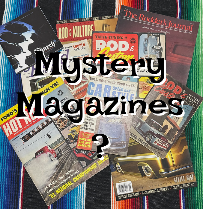 Mystery Magazines (a mix of old and new)