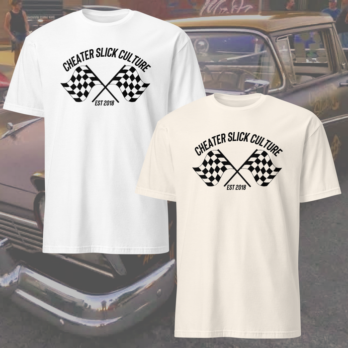 Checkered Flag Logo (Black Logo)