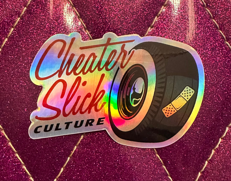 Holographic Logo stickers
