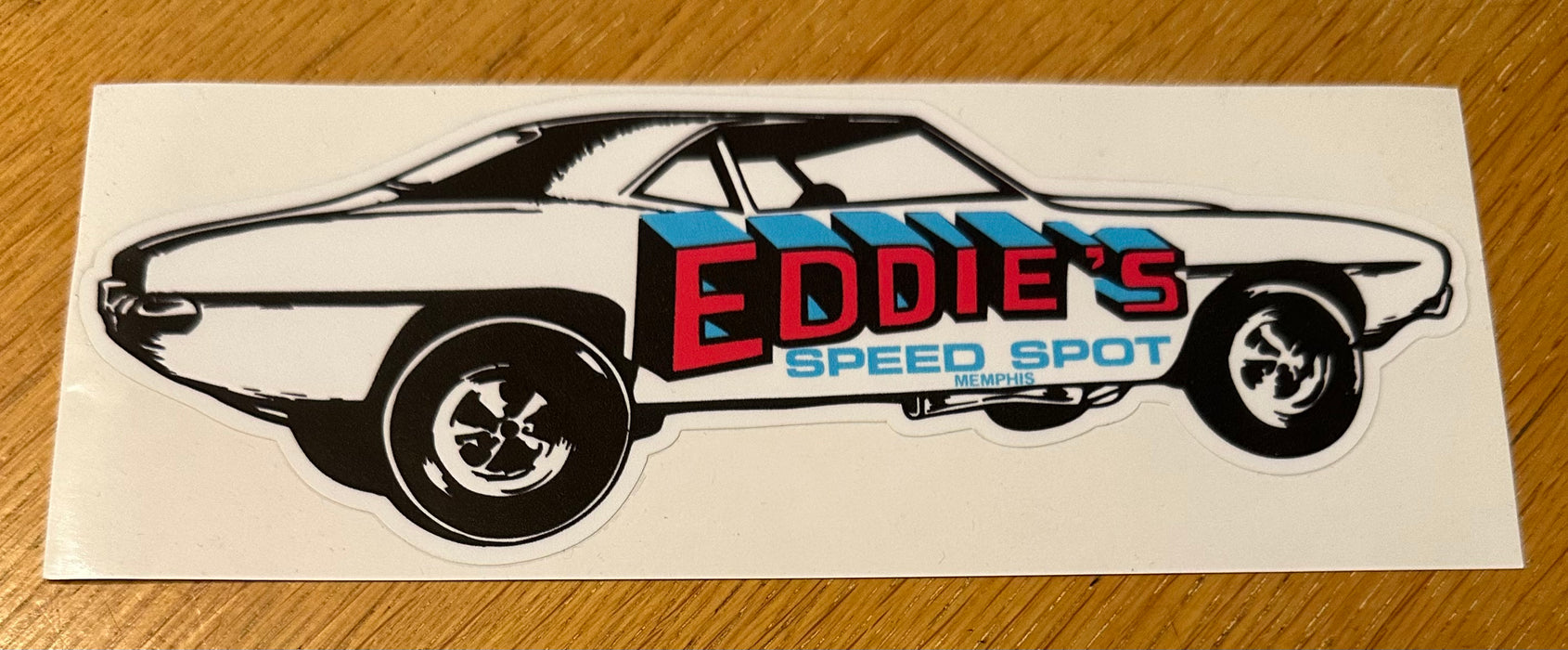 Eddie’s Speed Spot Sticker