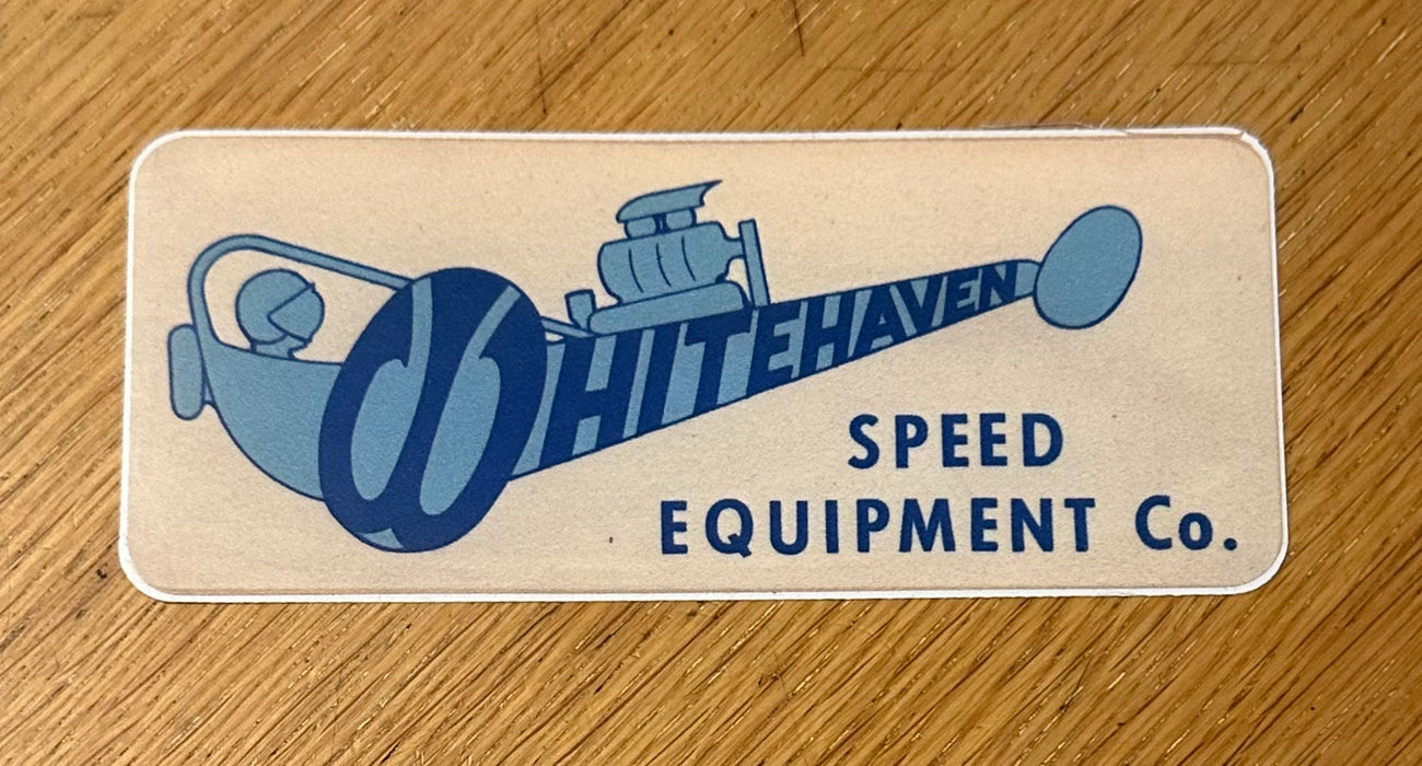 Whitehaven Speed Equipment Sticker