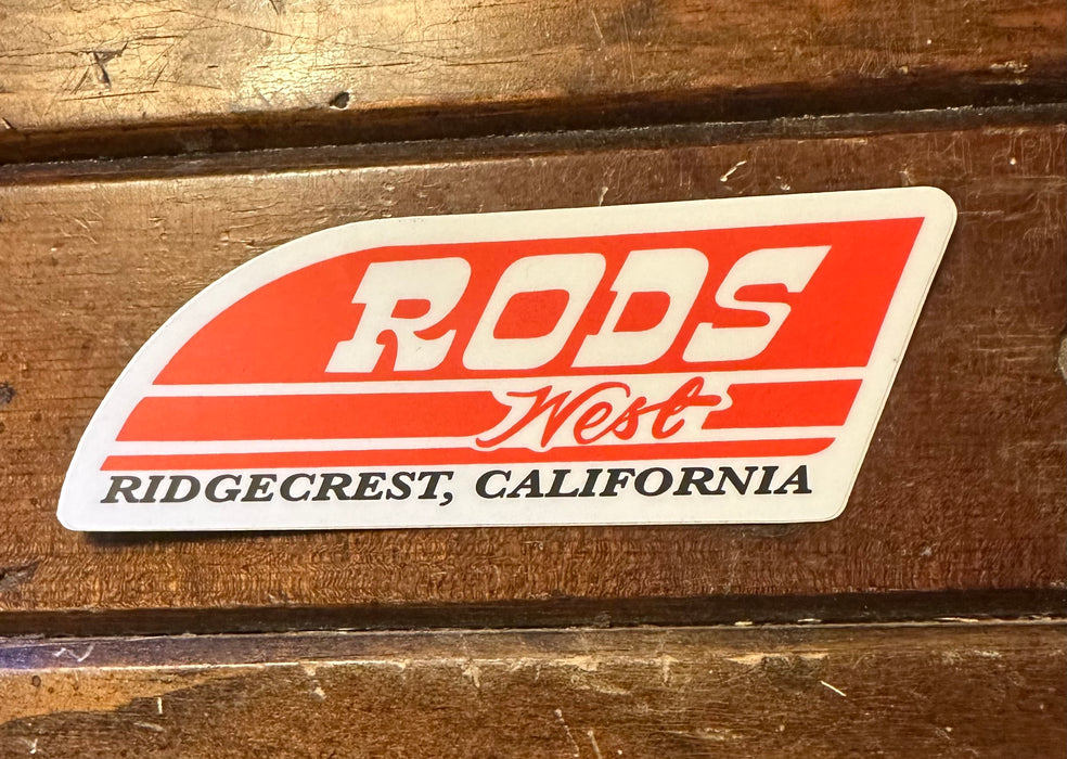 Rods West Logo sticker