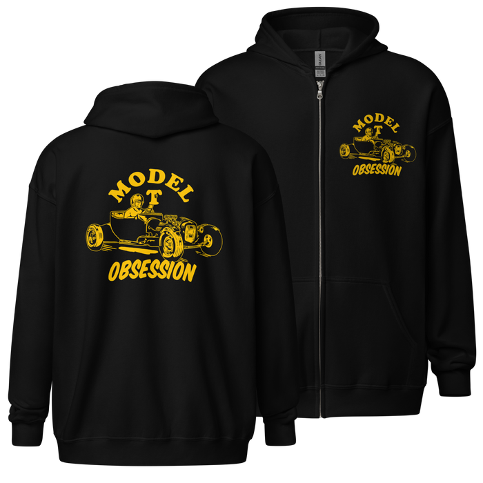 Model T Obsession Zip Up Hoodie