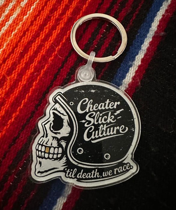 'Til Death We Race Keychain (Limited Run)