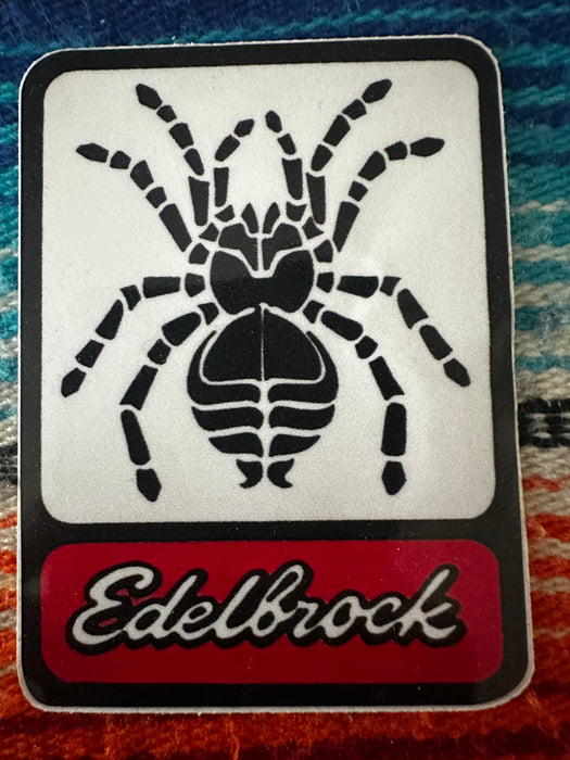 Edelbrock Spider Sticker