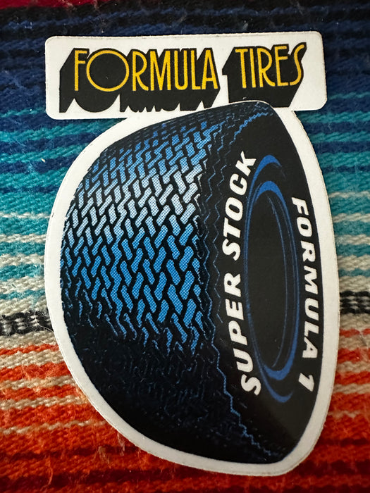 Super Stock Formula Tires Sticker