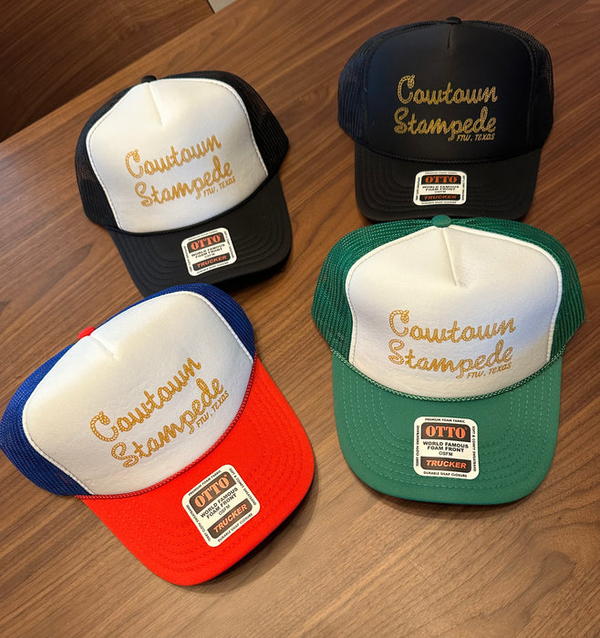 Cowtown Stampede Rope Logo Trucker Hat