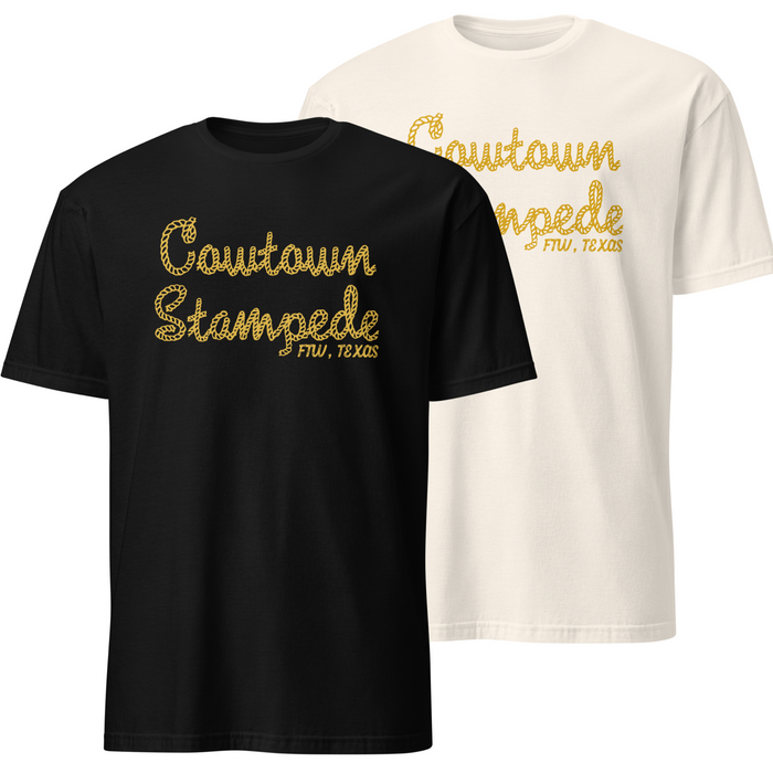 Cowtown Stampede Rope Logo T-Shirt