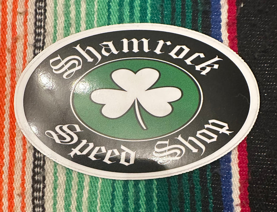 Shamrock Speed Shop Sticker