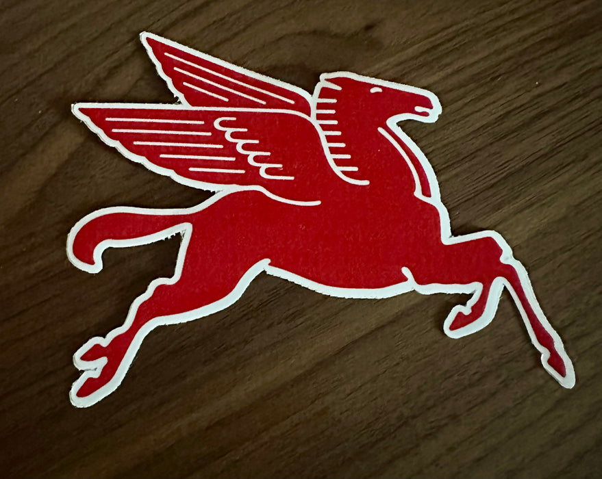 Mobil Pegasus Sticker