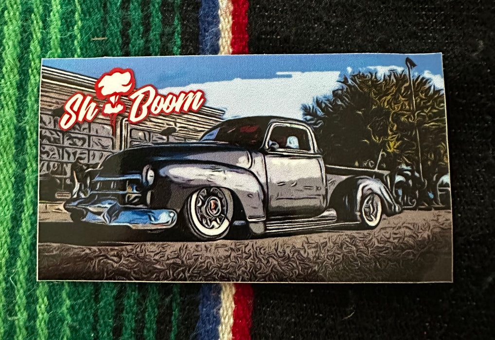 Shboom Sticker (Mean Eyed Cat)