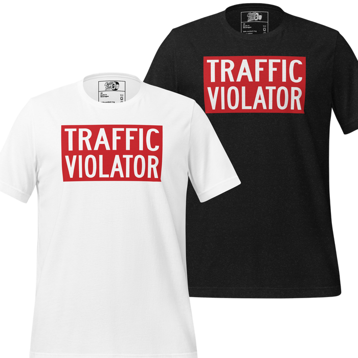 Traffic Violator Tee (Front Logo)