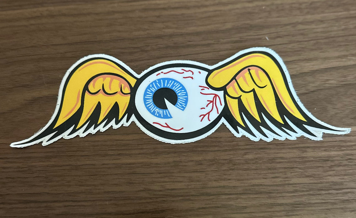 Flying Eyeball Sticker