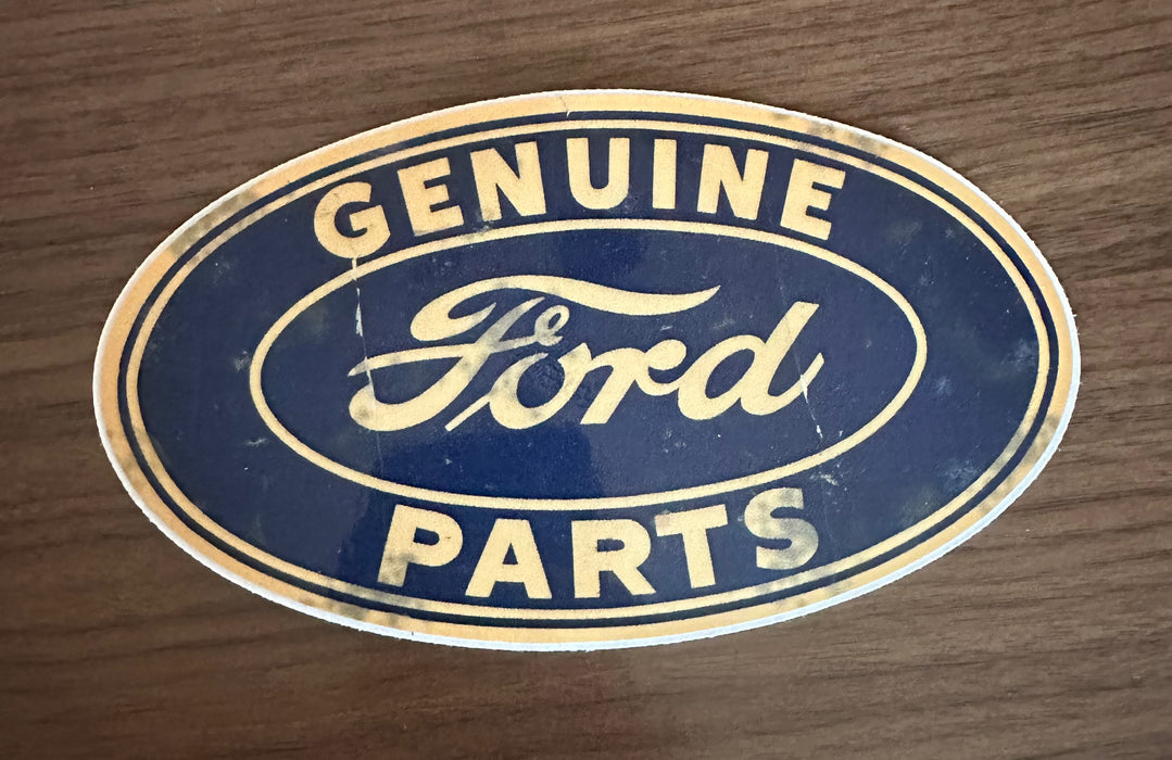 Genuine Ford Parts Sticker