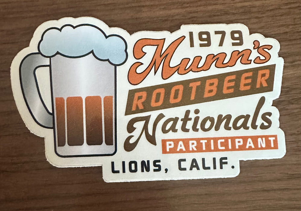 Munn's Rootbeer Sticker