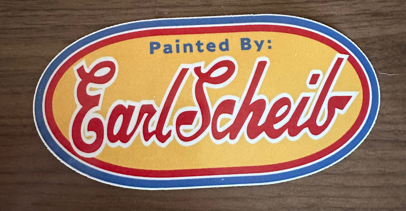 Earl Scheib Sticker