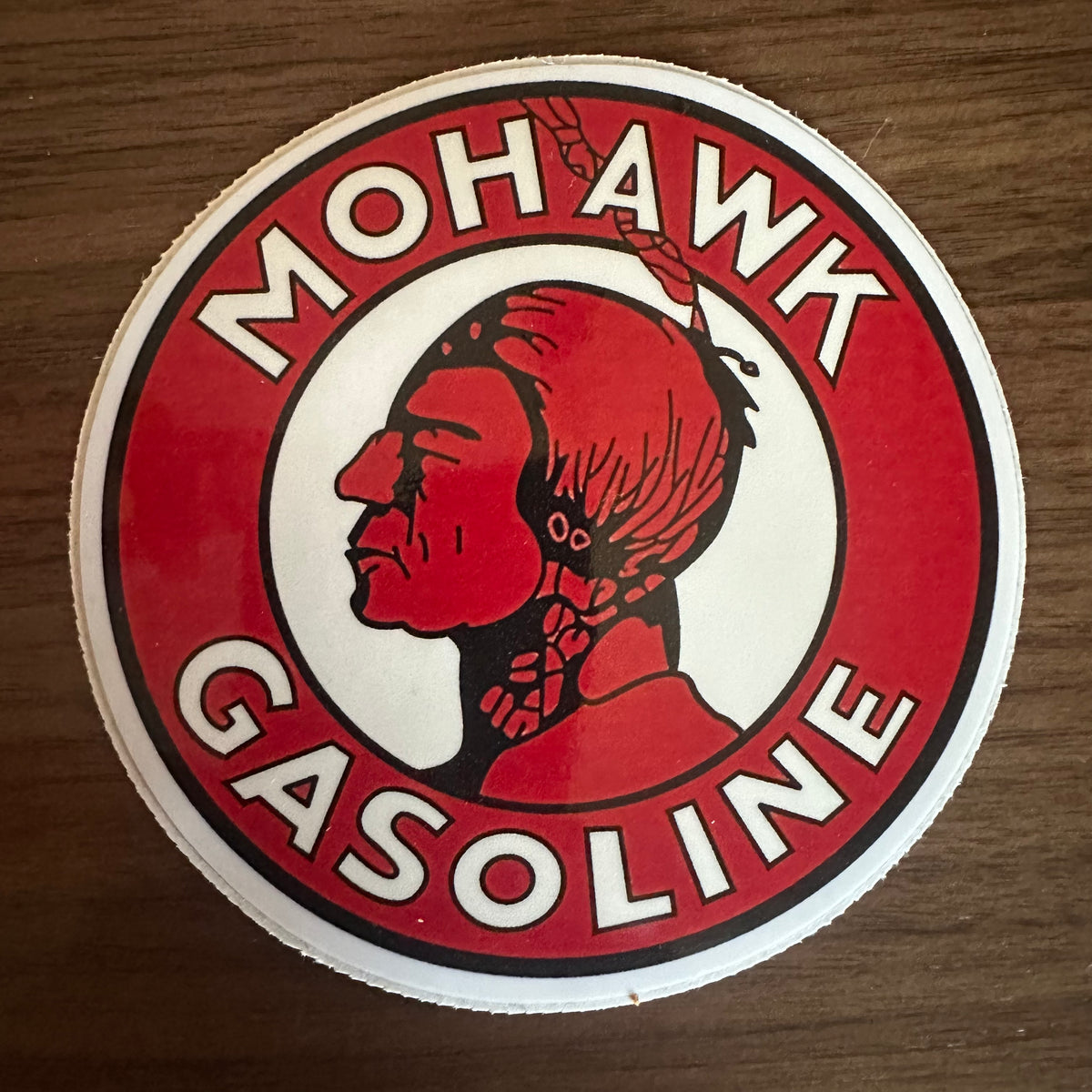 Mohawk Sticker Mohawk Gasoline Sticker