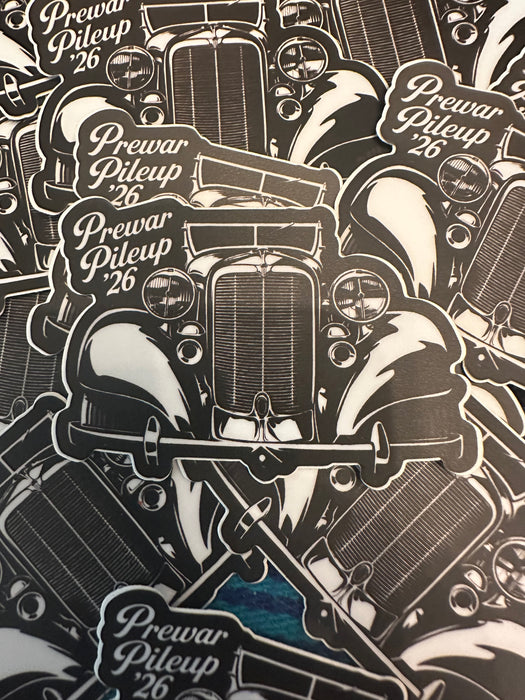 Prewar Pileup 2026 Sticker (32 Desoto)