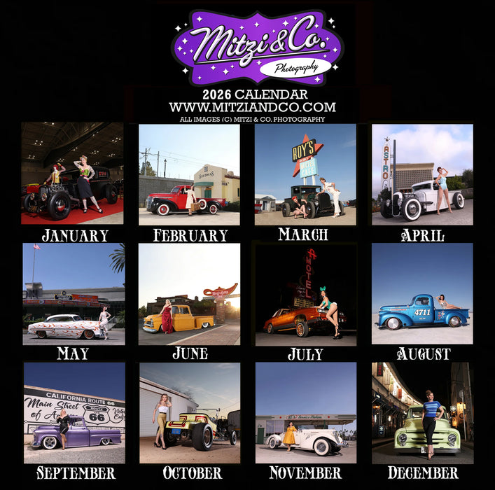 2026 - 12 month Best of Mitzi & Co. Calendar (Featuring the Tee Hee!)