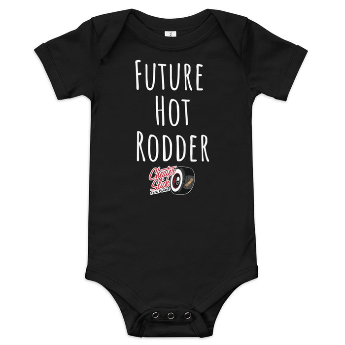 Future Hot Rodder Onesie - Black