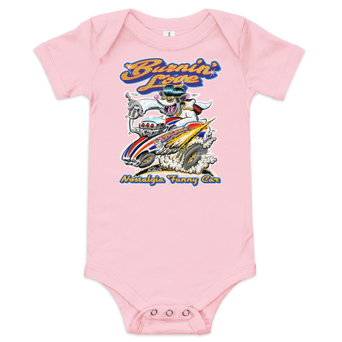 Burnin' Love Onesie - Pink