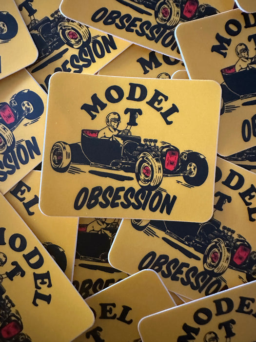 Model T Obsession Square sticker