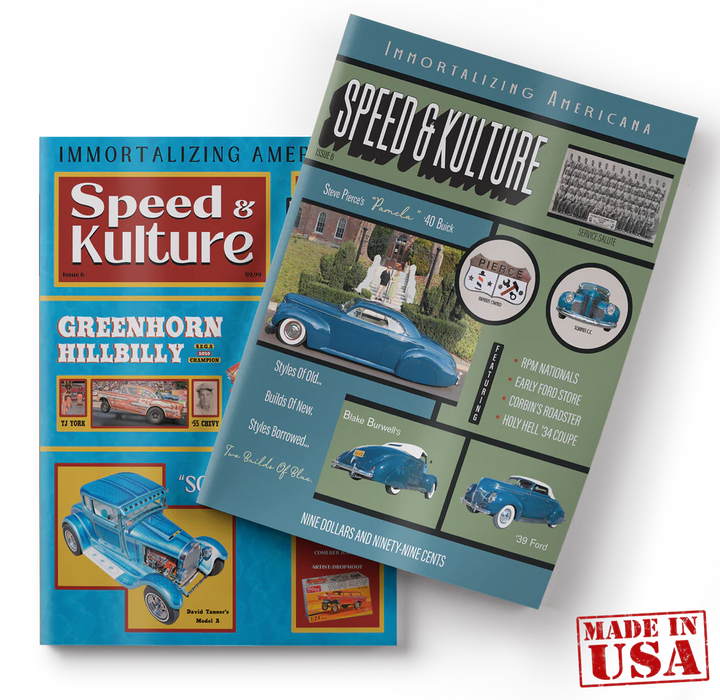 ISSUE #6 - SPRING 2021 - SPEED AND KULTURE: Brand new direct from the Publisher!