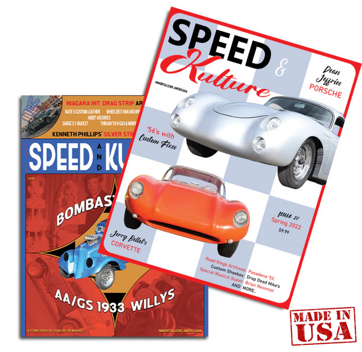 ISSUE #10 - SPRING 2022 - SPEED AND KULTURE: Brand new direct from the Publisher!