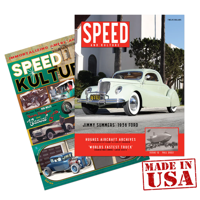 ISSUE #12 - FALL 2022 - SPEED AND KULTURE: Brand new direct from the Publisher!